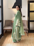 Mehr-Un-Nisa Embroiderd 3 Piece